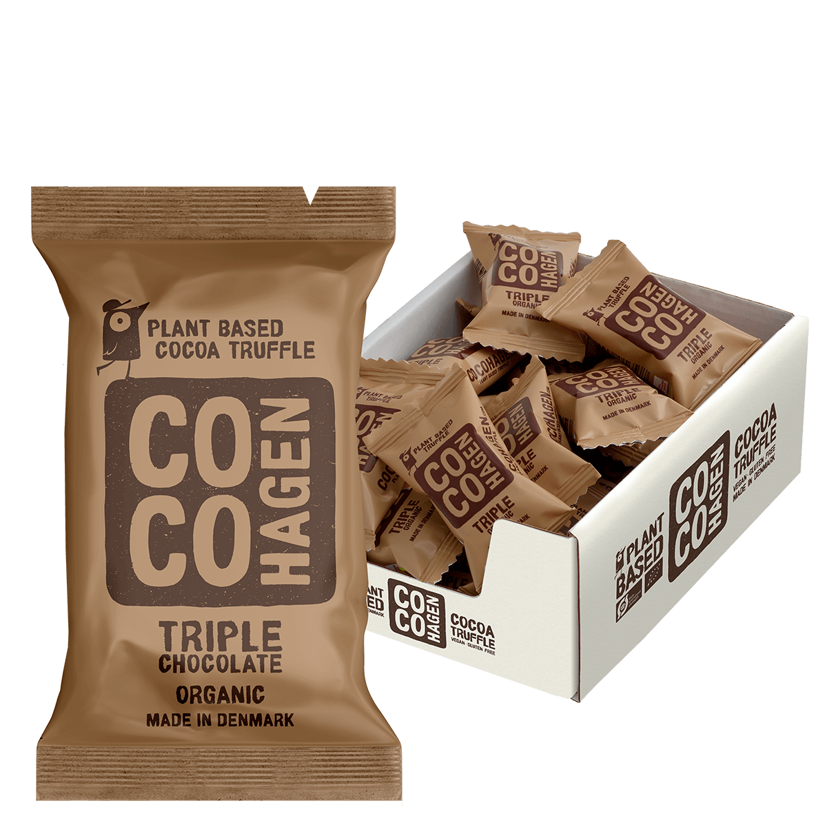 Cocohagen Triple x 25 stk - økologisk